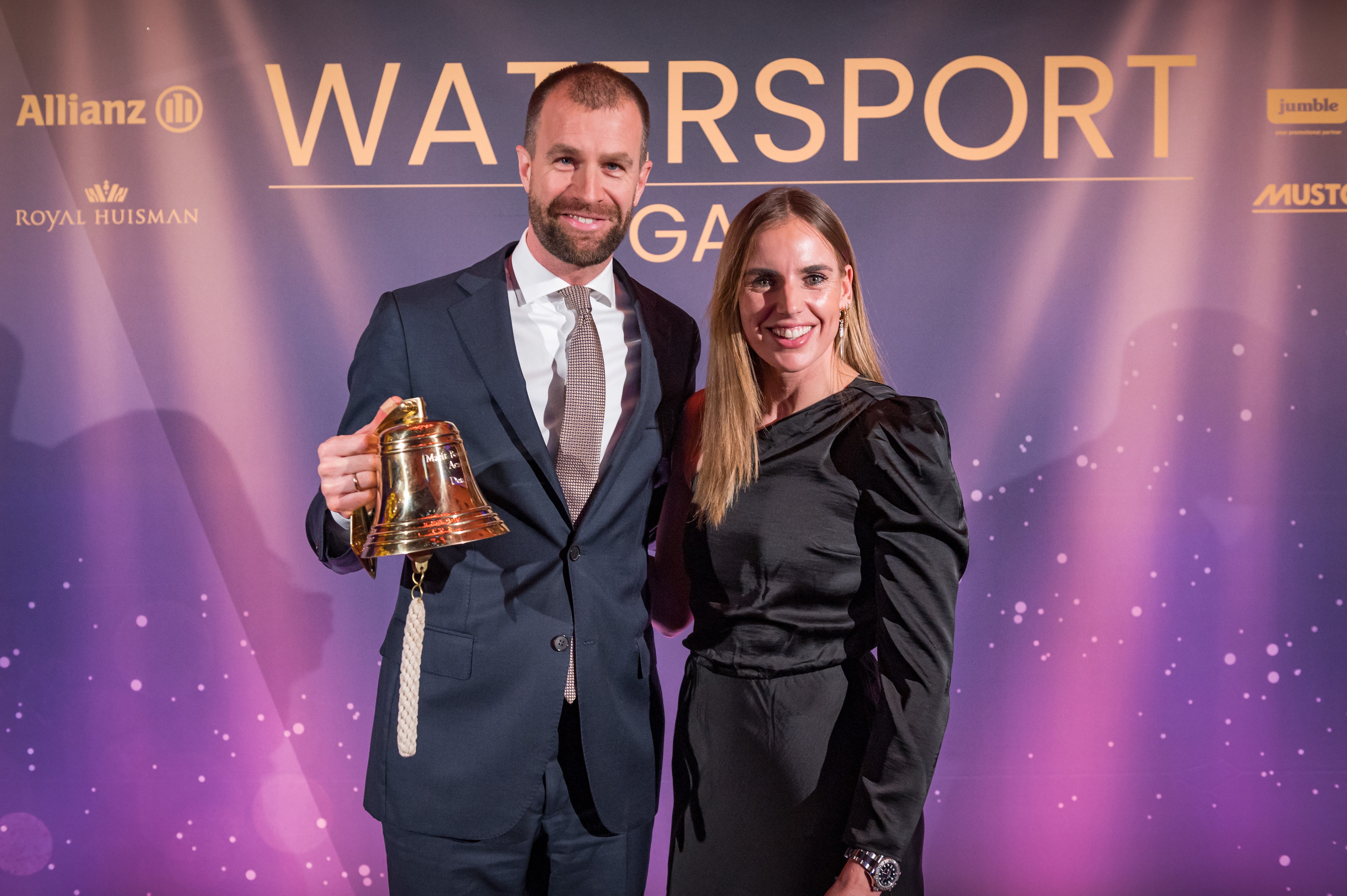 Hilbert Bredemeijer Wethouder Sport Den Haag en Marit Bouwmeester